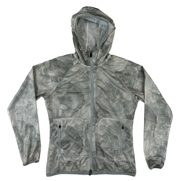 Puma Golf Women Windbreaker Full Zip Jacket With Hood Gray Size‎ Medium - Picture 1 of 7